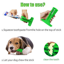 Load image into Gallery viewer, Dog Pet Supplies Dog Chew Toys Dogs Toothbrush Pet Molar Tooth Cleaner Brushing Stick Doggy Puppy Dental Care