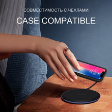Load image into Gallery viewer, ESVNE 5W Qi Wireless Charger for iPhone X Xs MAX XR 8