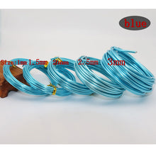 Load image into Gallery viewer, Diy color aluminum wire 3/2.5/2.0/1.5/1mm aluminum wire jewelry process material wire soft aluminum wire aluminum wire 10-5m