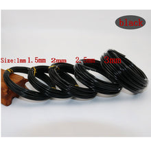 Load image into Gallery viewer, Diy color aluminum wire 3/2.5/2.0/1.5/1mm aluminum wire jewelry process material wire soft aluminum wire aluminum wire 10-5m
