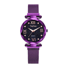 Load image into Gallery viewer, Luxury Rose Gold Women Watch Magnet Starry sky Wrist Watch For Ladies Female Wristwatch Waterproof reloj mujer relogio feminino
