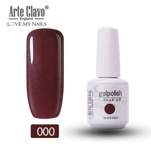 Load image into Gallery viewer, Arte Clavo Vernis Semi Permanant UV LED Gel Nail Polishes 47 Colors Nail Gel Polish Long Lasting Soak-Off Lucky Set Gel Varnish