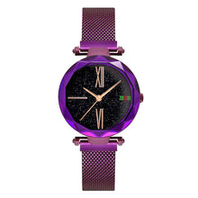 Load image into Gallery viewer, Luxury Rose Gold Women Watch Magnet Starry sky Wrist Watch For Ladies Female Wristwatch Waterproof reloj mujer relogio feminino