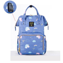 Load image into Gallery viewer, SUNVENO Mommy Diaper Bag Large Capacity Baby Nappy Bag Designer Nursing Bag Fashion Travel Backpack Baby Care Bag for Mother Kid