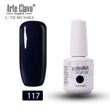 Load image into Gallery viewer, Arte Clavo Vernis Semi Permanant UV LED Gel Nail Polishes 47 Colors Nail Gel Polish Long Lasting Soak-Off Lucky Set Gel Varnish