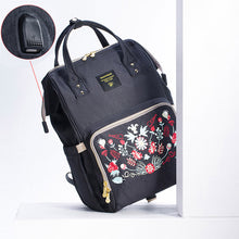 Load image into Gallery viewer, SUNVENO Mommy Diaper Bag Large Capacity Baby Nappy Bag Designer Nursing Bag Fashion Travel Backpack Baby Care Bag for Mother Kid