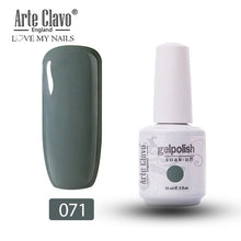 Load image into Gallery viewer, Arte Clavo Vernis Semi Permanant UV LED Gel Nail Polishes 47 Colors Nail Gel Polish Long Lasting Soak-Off Lucky Set Gel Varnish