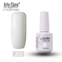 Load image into Gallery viewer, Arte Clavo Vernis Semi Permanant UV LED Gel Nail Polishes 47 Colors Nail Gel Polish Long Lasting Soak-Off Lucky Set Gel Varnish