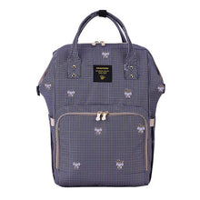 Load image into Gallery viewer, SUNVENO Mommy Diaper Bag Large Capacity Baby Nappy Bag Designer Nursing Bag Fashion Travel Backpack Baby Care Bag for Mother Kid