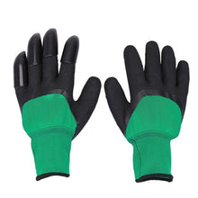 Load image into Gallery viewer, 1 Pair Garden Gloves 4 ABS Plastic Garden Genie Rubber Gloves With Claws Quick Easy to Dig and Plant For Digging Planting