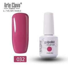 Load image into Gallery viewer, Arte Clavo Vernis Semi Permanant UV LED Gel Nail Polishes 47 Colors Nail Gel Polish Long Lasting Soak-Off Lucky Set Gel Varnish