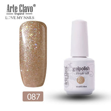 Load image into Gallery viewer, Arte Clavo Vernis Semi Permanant UV LED Gel Nail Polishes 47 Colors Nail Gel Polish Long Lasting Soak-Off Lucky Set Gel Varnish