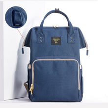 Load image into Gallery viewer, SUNVENO Mommy Diaper Bag Large Capacity Baby Nappy Bag Designer Nursing Bag Fashion Travel Backpack Baby Care Bag for Mother Kid