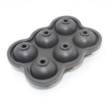 Load image into Gallery viewer, Walfos Whiskey Cocktail Grote Ijsbakje 6 Gaten Ice Cube Vorm Ronde Vormige Ice Ball Maker Siliconen Ijs Schimmel bar