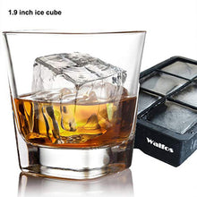 Load image into Gallery viewer, Walfos Whiskey Cocktail Grote Ijsbakje 6 Gaten Ice Cube Vorm Ronde Vormige Ice Ball Maker Siliconen Ijs Schimmel bar